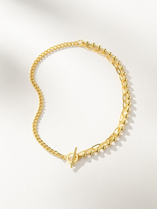 Collar de cadena "Tres son una fiesta"
