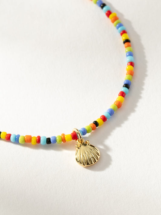 Pulsera de conchas con cuentas