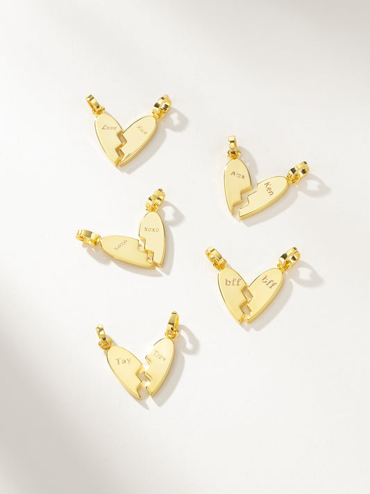 Better Together Herzanhänger (2er-Set)