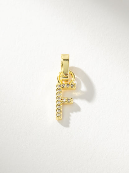 Pavé Letter Charm