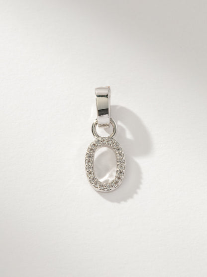 Pavé Letter Charm