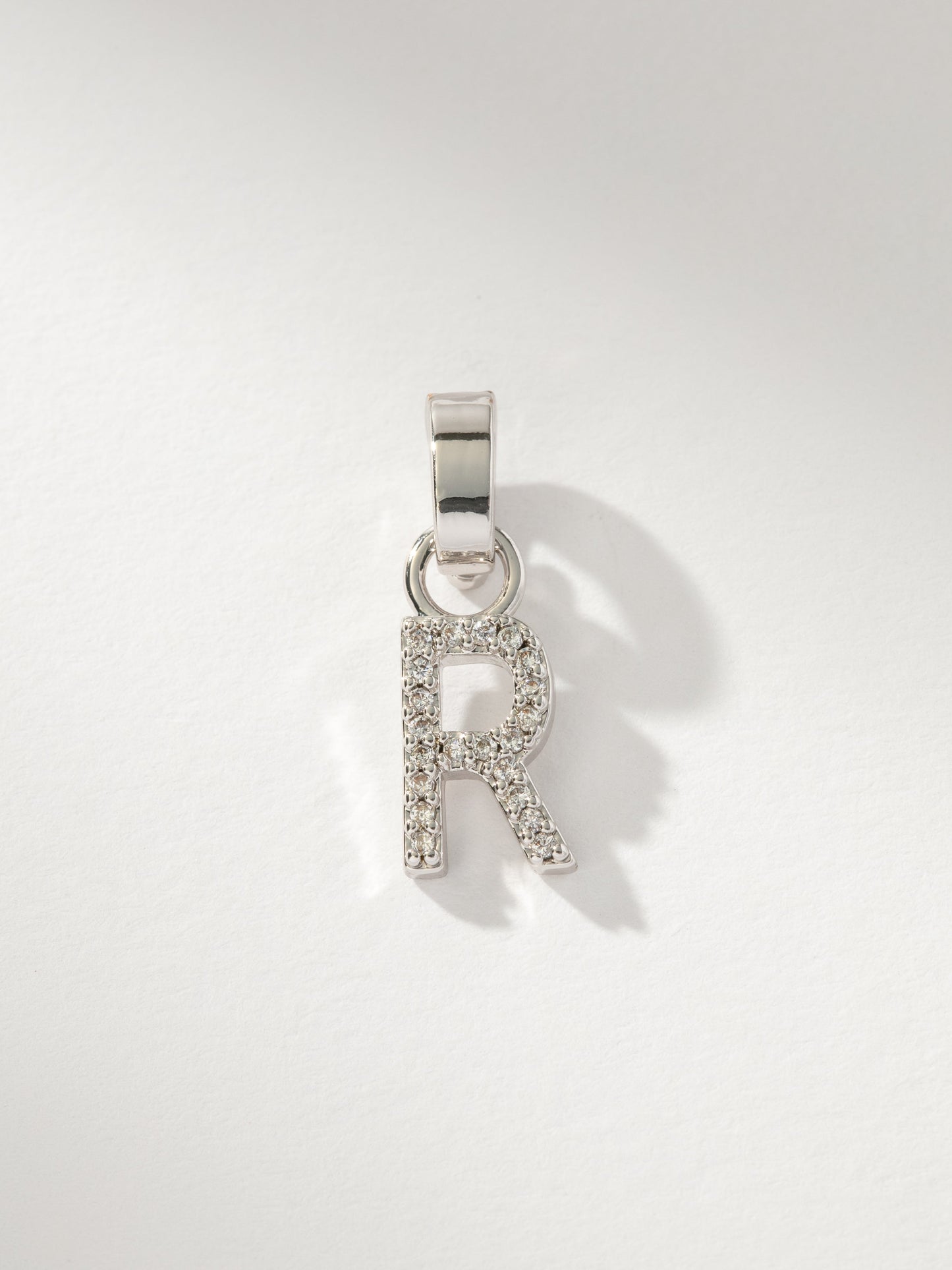Pavé Letter Charm