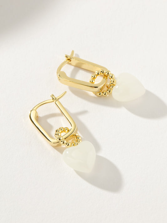 Pendientes de corazón