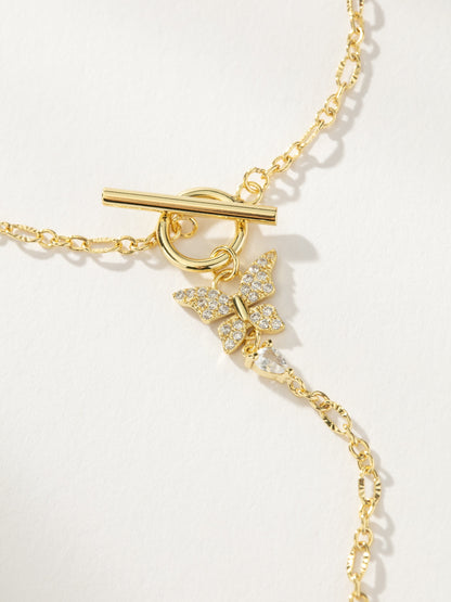 Collar de lazo de mariposa