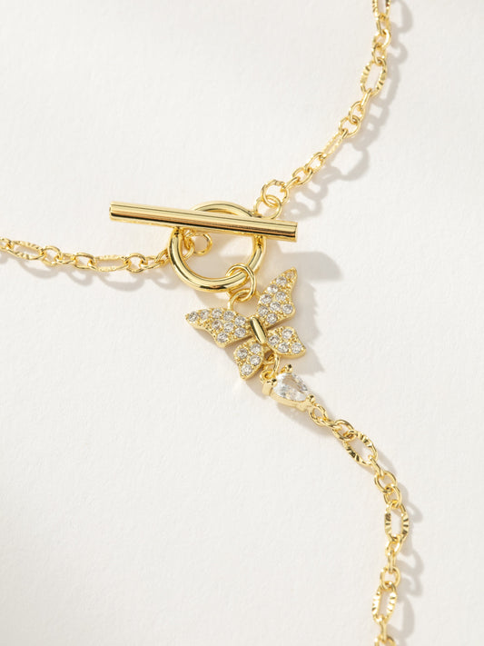Collar de lazo de mariposa
