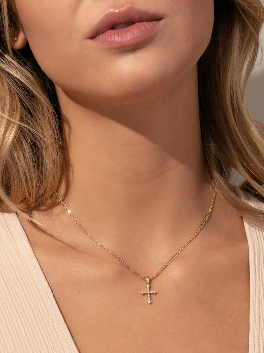 Cross and Chain Necklace