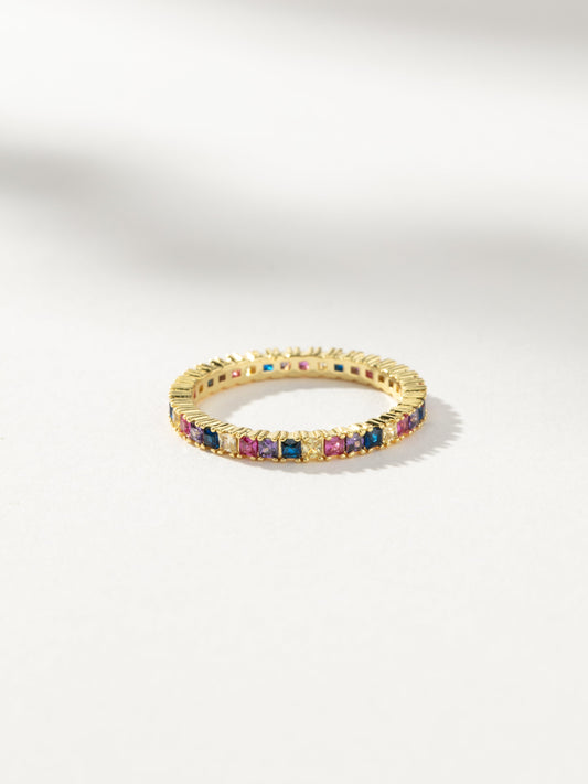 Bunter Baguette-Ring