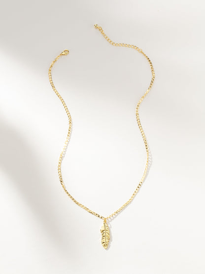 Collar de plumas