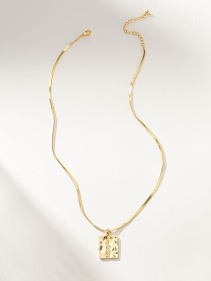 Collar colgante poco común