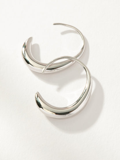 Dewdrop Hoop Earrings