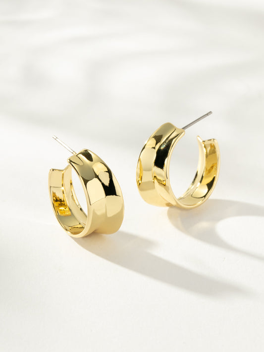 Pendientes de aro Bold Balance