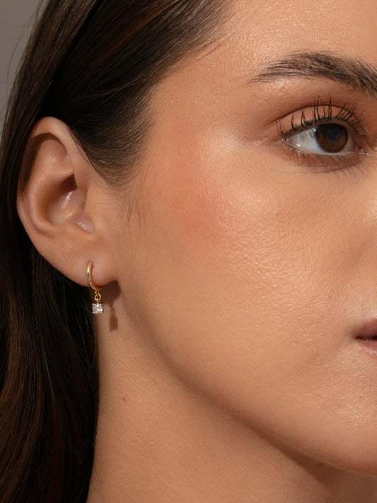 Pendientes Going Solo Huggie