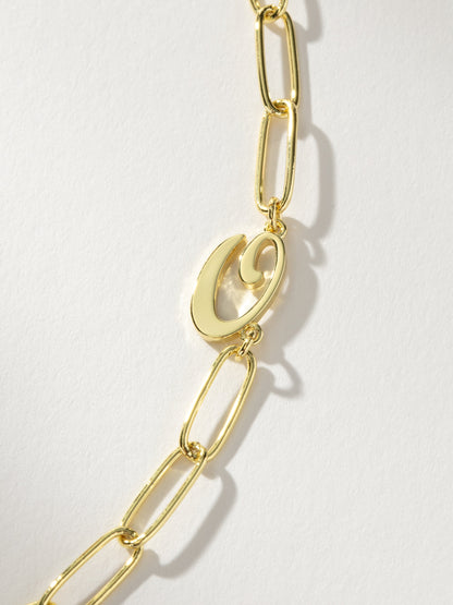 Cursive Initial Necklace