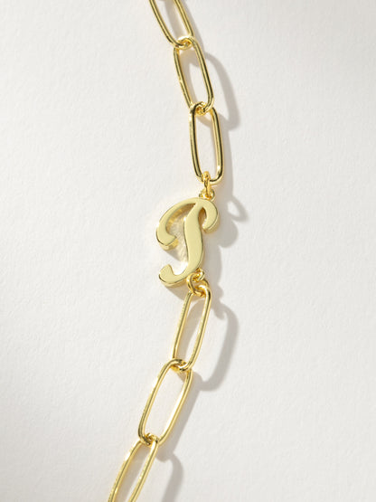 Cursive Initial Necklace