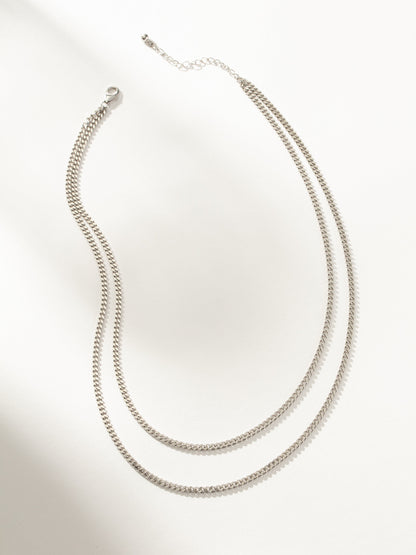 Collar de cadena doble