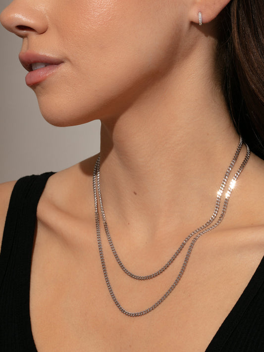 Collar de cadena doble