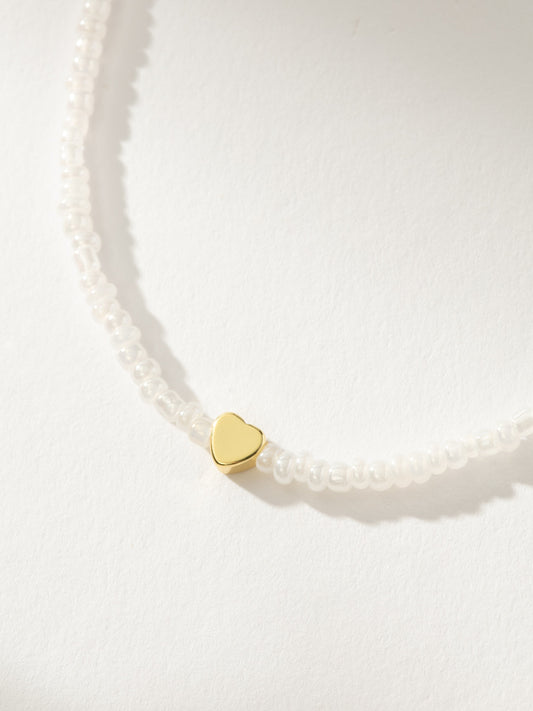 Collar de cuentas con amor