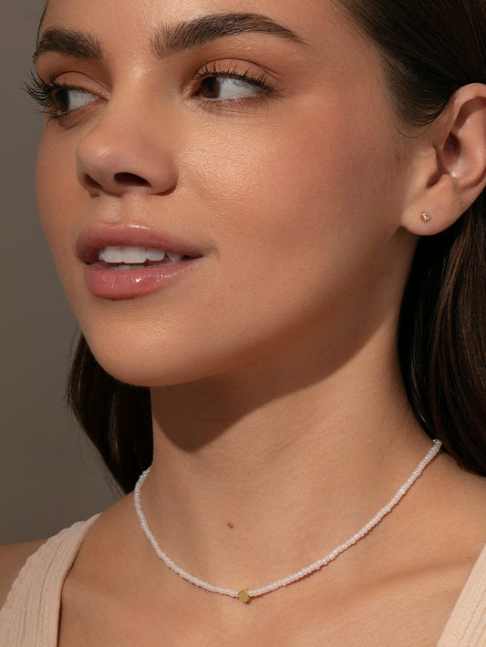 Collar de cuentas con amor