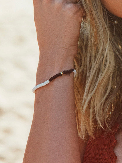 Rope and Bead Bracelet