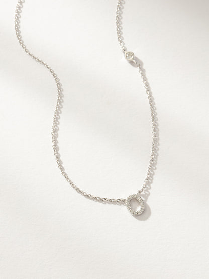 Pavé Initial Necklace