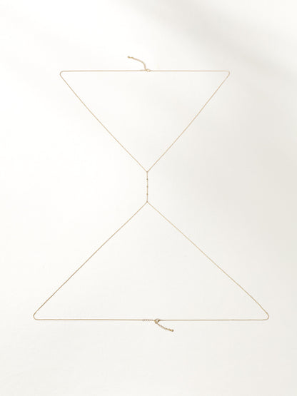 Rainbow Gem Body Chain