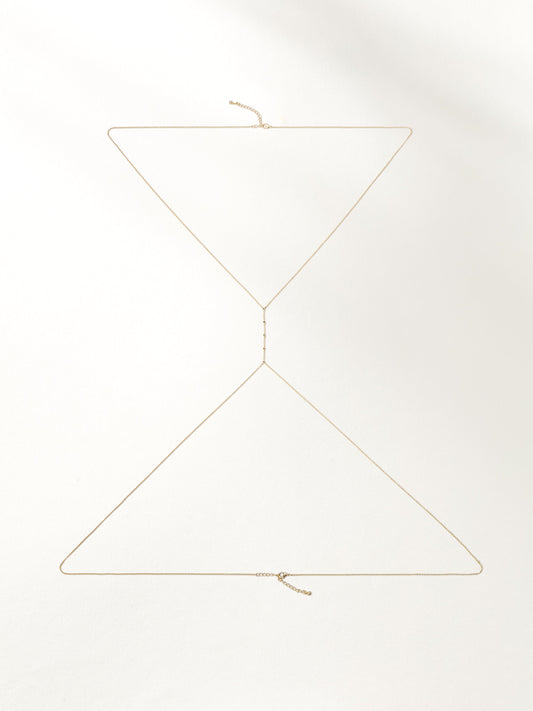 Rainbow Gem Body Chain