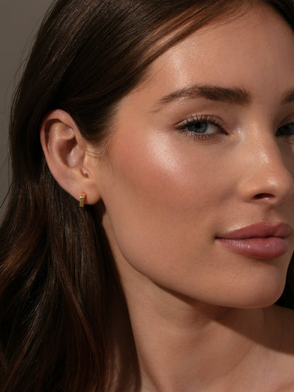 Pendientes Huggie Money Maker