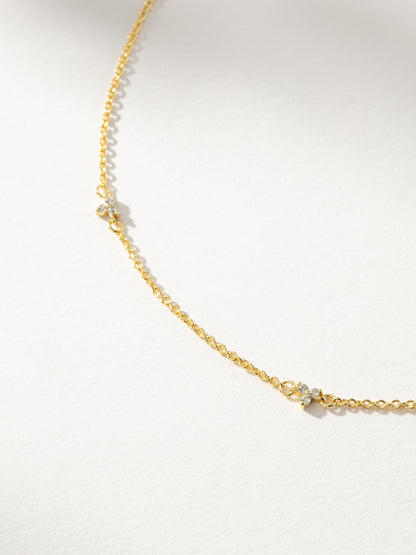 In Bloom Dainty Chain Necklace