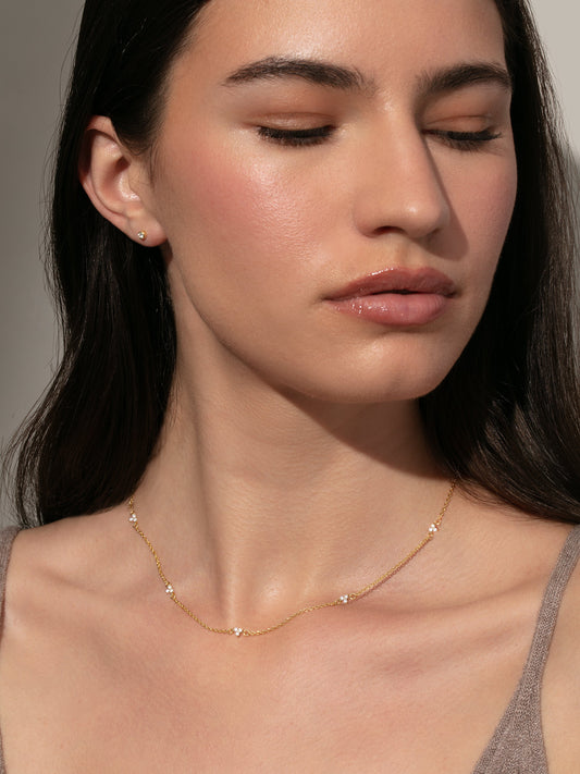 Collar de cadena delicada In Bloom