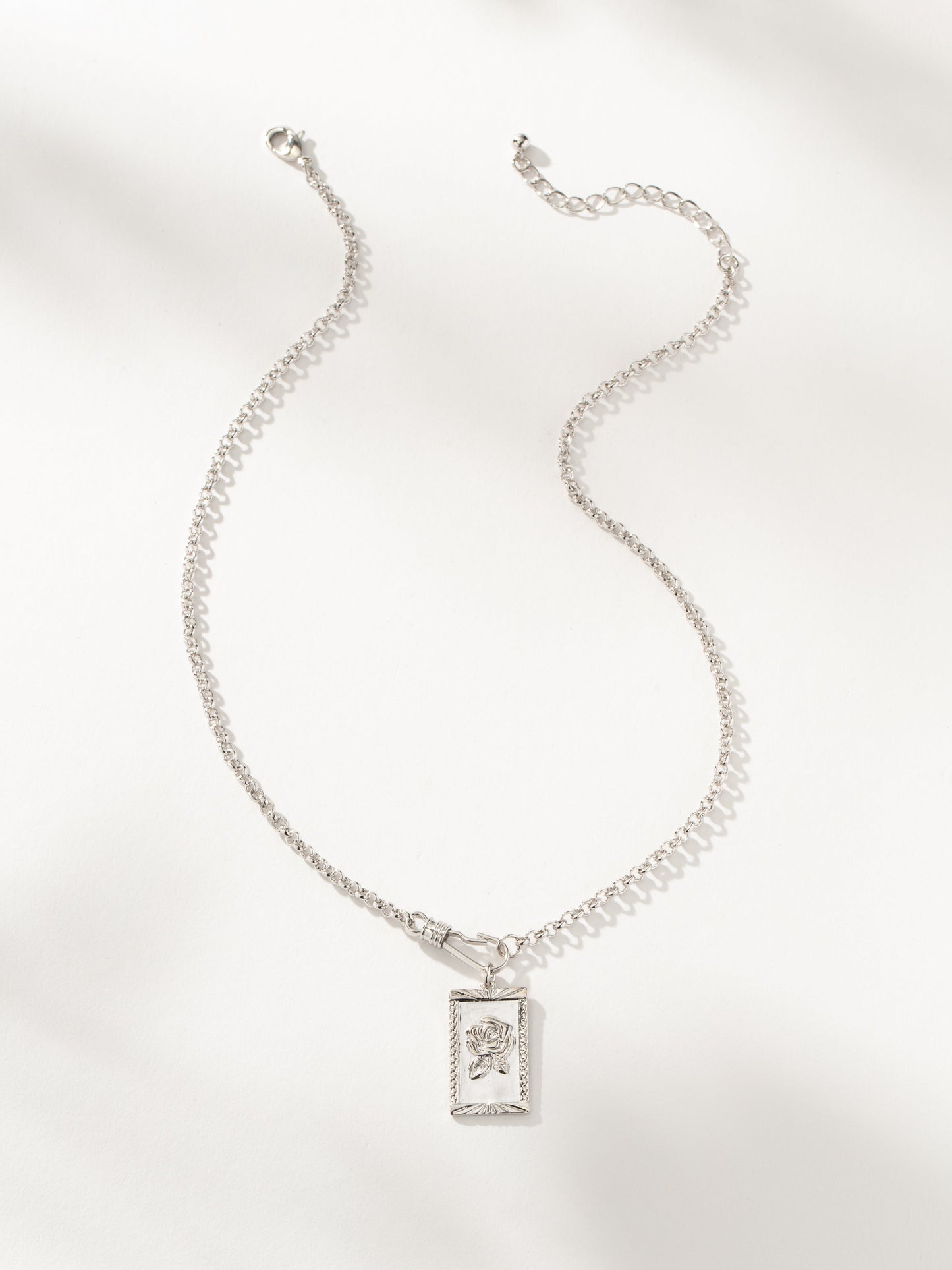 Rosy Pendant Necklace