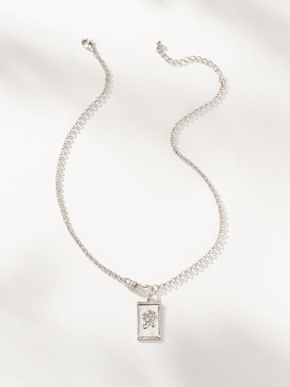 Rosy Pendant Necklace