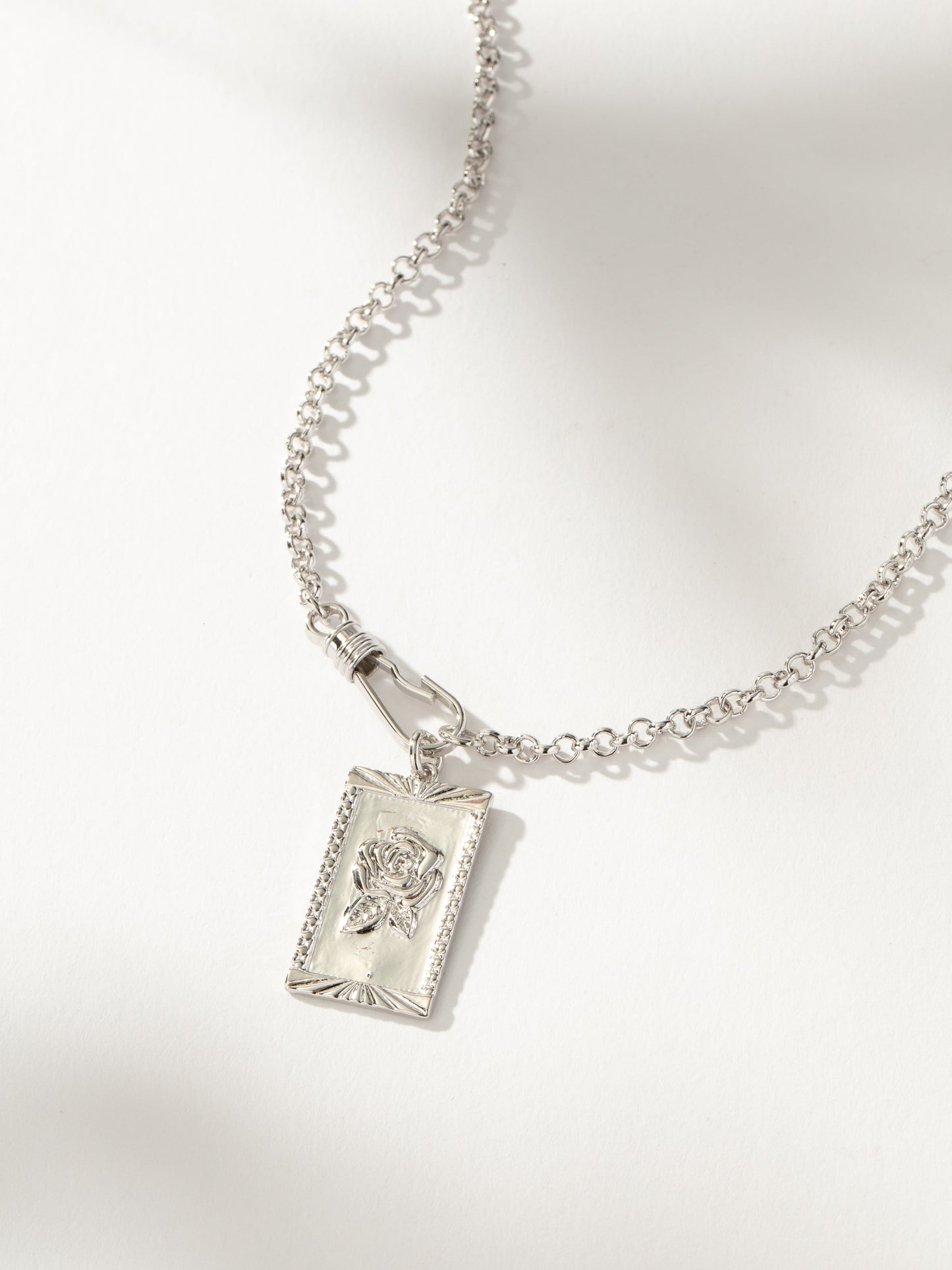 Rosy Pendant Necklace