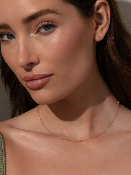 Halskette mit Satellitenkette