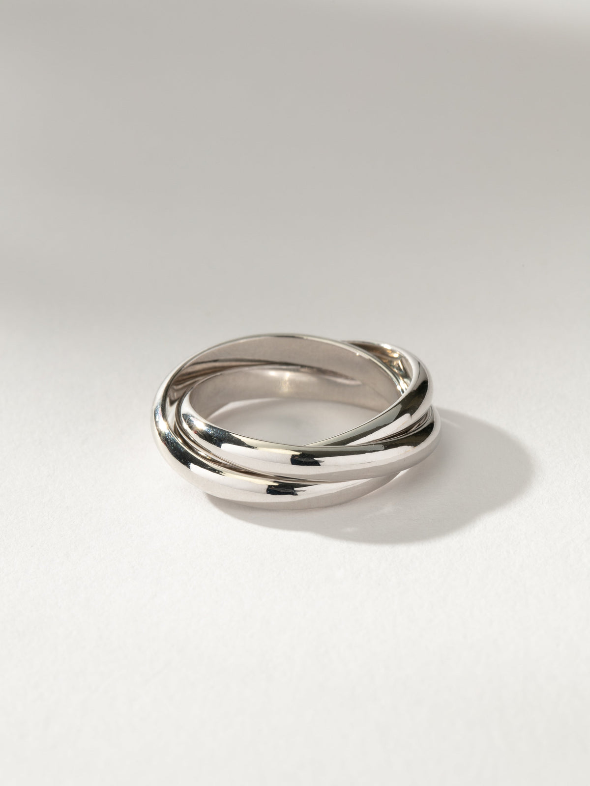 Layered Crossover Ring - Touch Bling