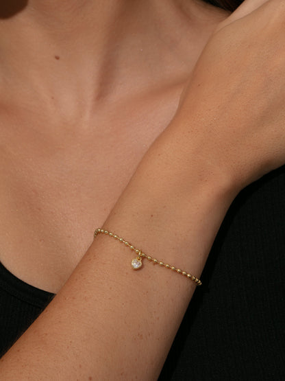Kristallherz-Armband