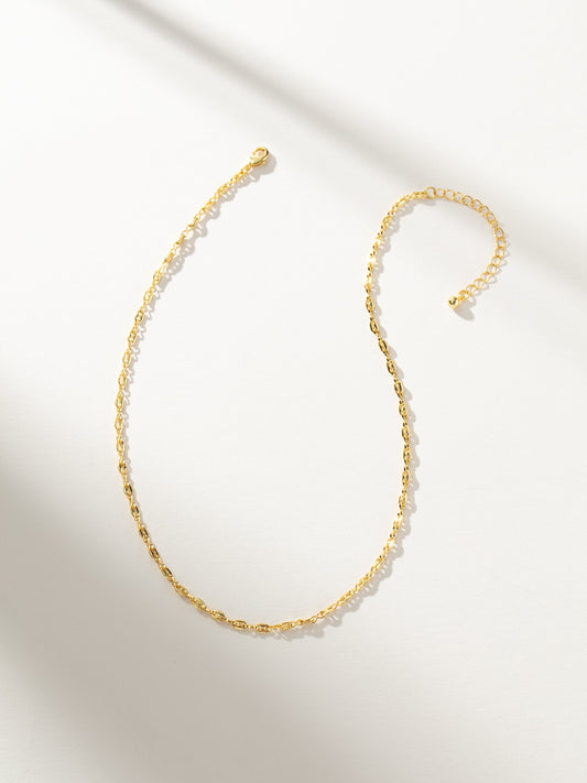 Collar de cadena ecléctica