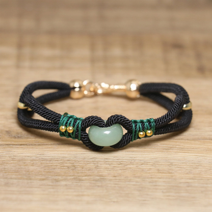 Love and Good Luck Jade Bracelet