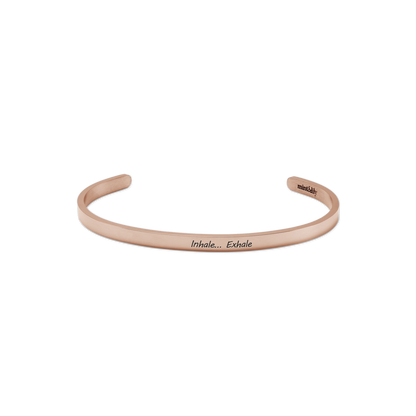 Personalized Thin Cuff Bracelet