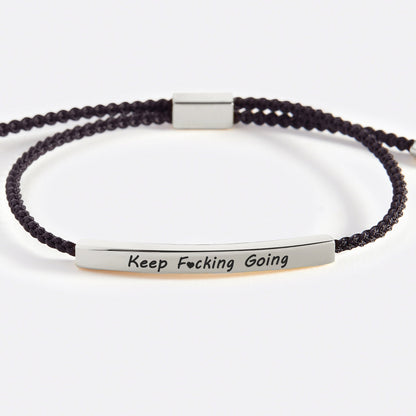 Keep F♥cking Going Inspire Bracelet