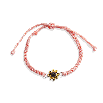 Sunflower Photo Bracelet