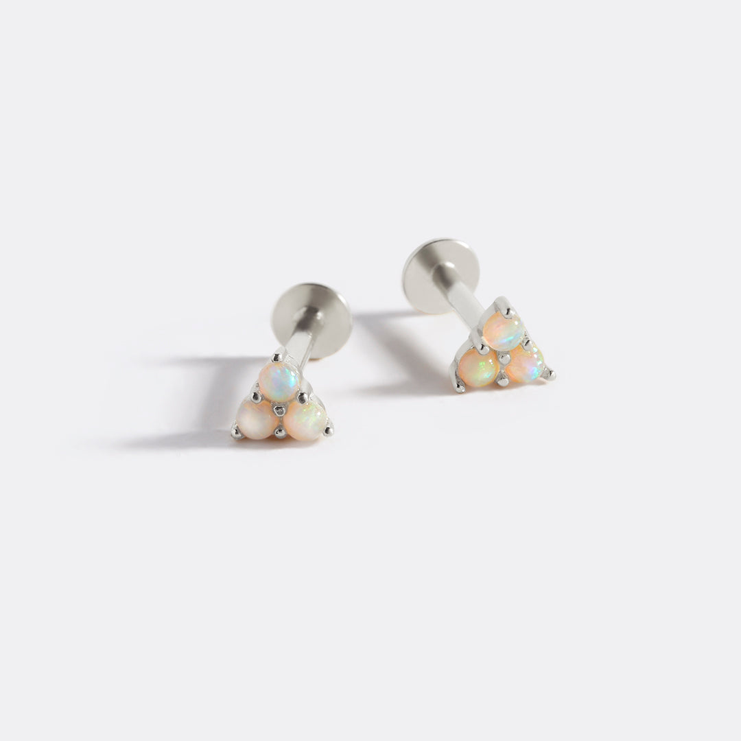 Opal Trio Sleeper Ohrringe | 18g