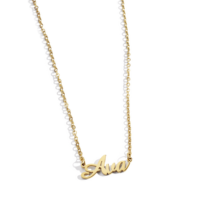 Quill Name Necklace