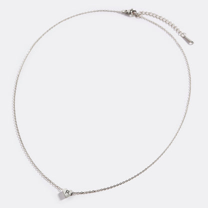 Dainty Heart Initial Necklace
