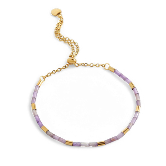 Adjustable Gemstone Bracelet