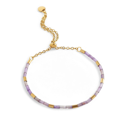 Adjustable Gemstone Bracelet