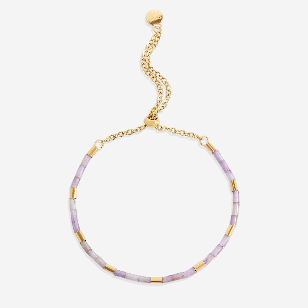 Adjustable Gemstone Bracelet