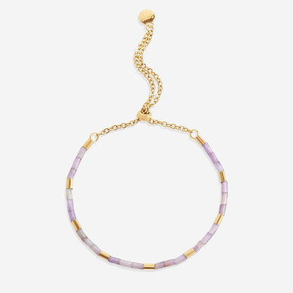 Adjustable Gemstone Bracelet