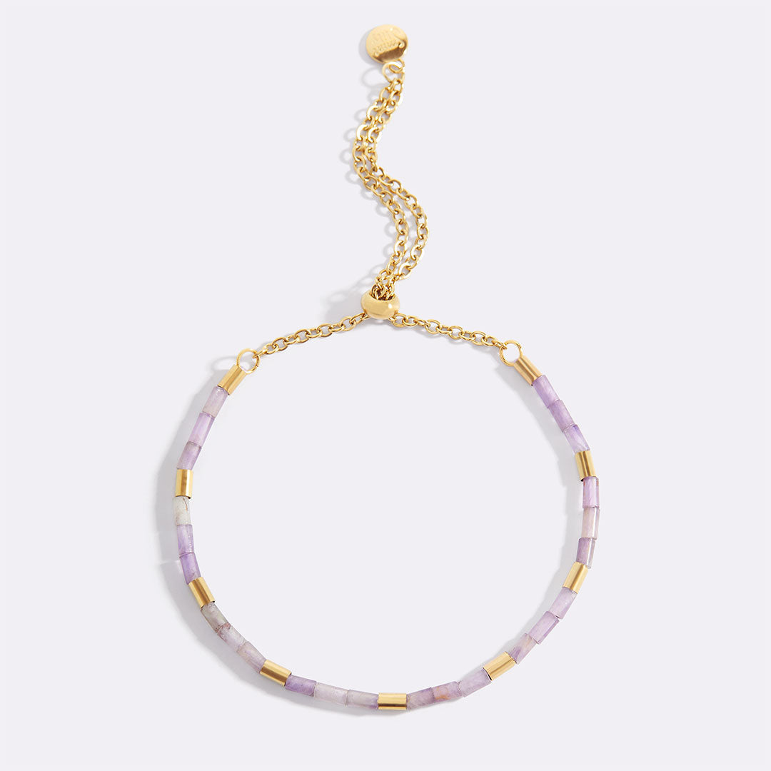 Adjustable Gemstone Bracelet