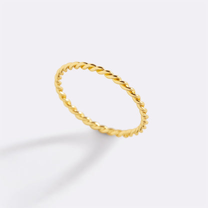 Dainty Braided Ring