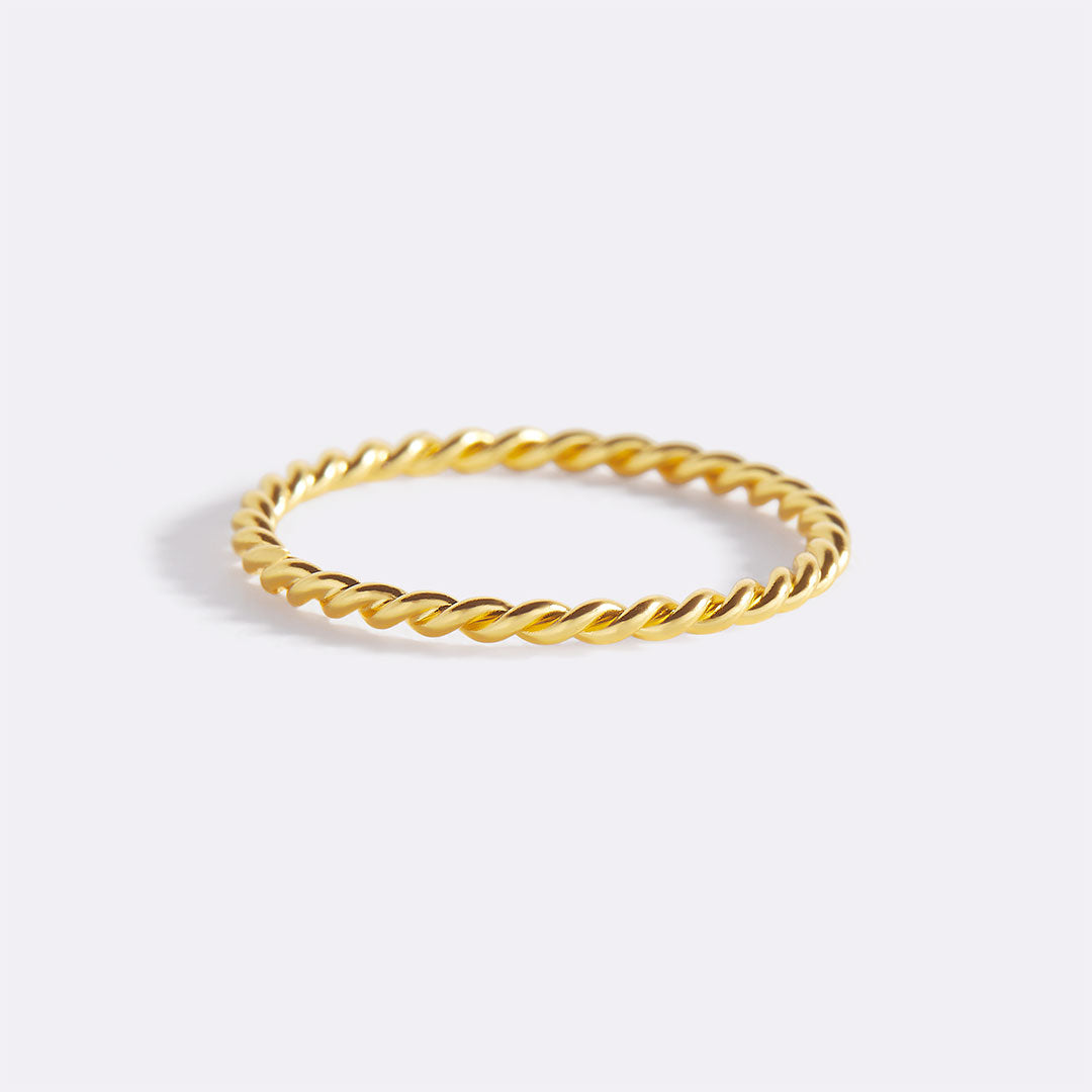 Dainty Braided Ring